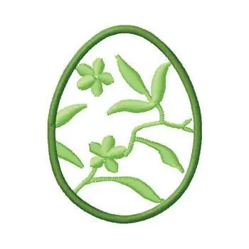 Easter Egg Embroidery Design Shop Now