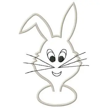 Wholesale Rabbit Embroidery Design