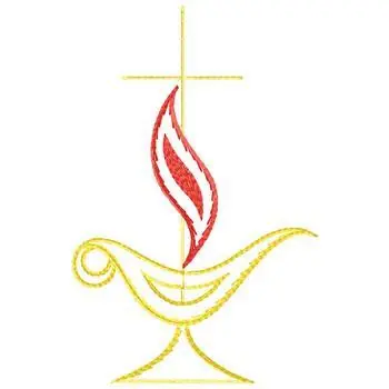 Lamp Of Knowledge Embroidery Design Limited Offer
