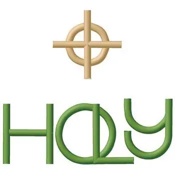 Final Sale Holy Embroidery Design