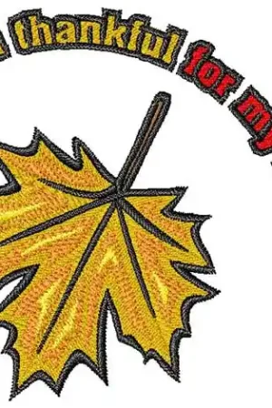 Thankful for Family Embroidery Design Best Price