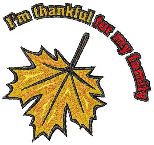 Thankful for Family Embroidery Design Best Price