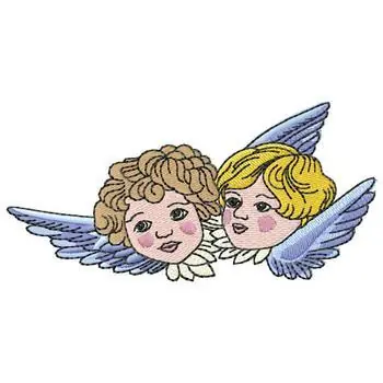 Angels Embroidery Design Editor’s Pick
