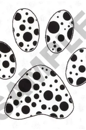 Affordable REV APP DOG PAW L Embroidery Design
