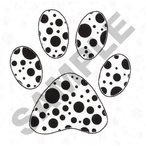 Affordable REV APP DOG PAW L Embroidery Design