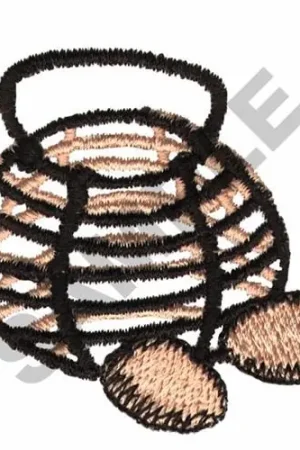 AMISH POTATO BASKET Embroidery Design Limited Time