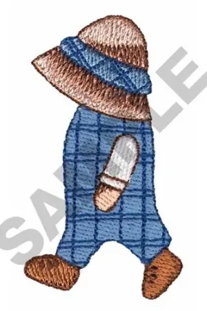 AMISH CHILD Embroidery Design Exclusive