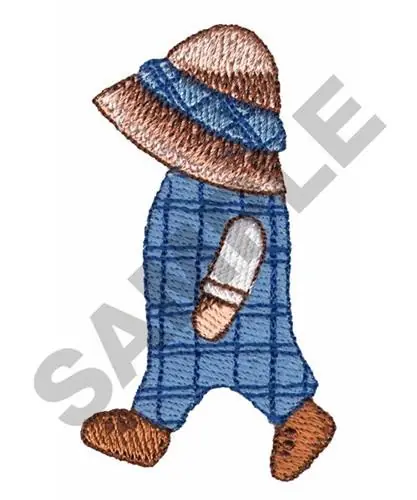 AMISH CHILD Embroidery Design Exclusive