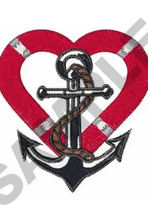 ANCHOR AND PRESERVER Embroidery Design Warranty Included