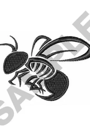 Authentic TRIBAL YELLOW JACKET Embroidery Design