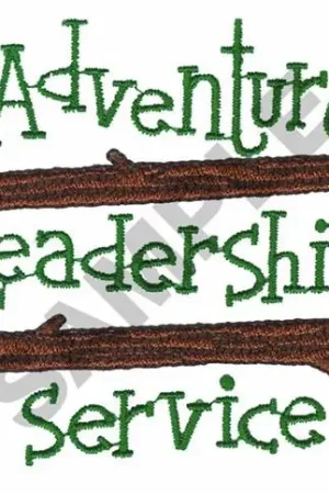 ADVENTURE LEADERSHIP SERVICES Embroidery Design Premium