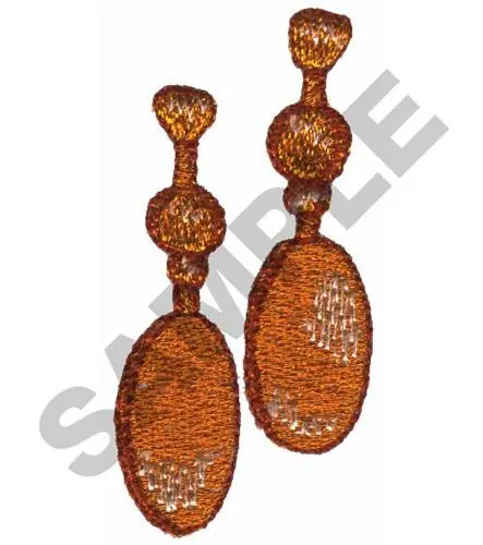 Buy Today EARRINGS Embroidery Design