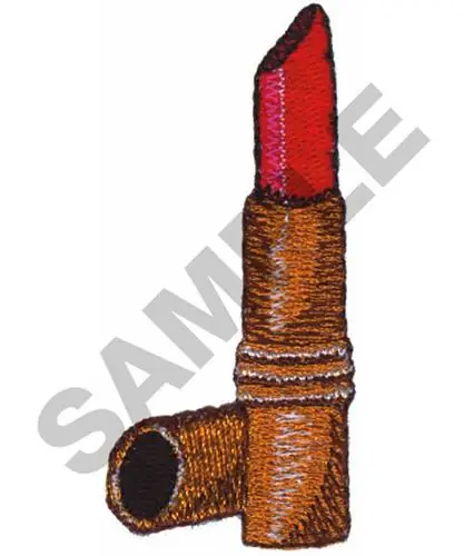 Limited Time LIPSTICK Embroidery Design