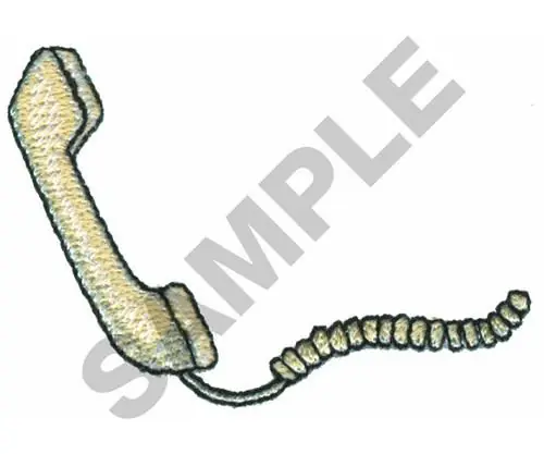 Special Offer TELEPHONE Embroidery Design