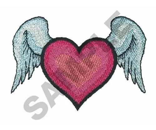 ANGEL HEART Embroidery Design Exclusive