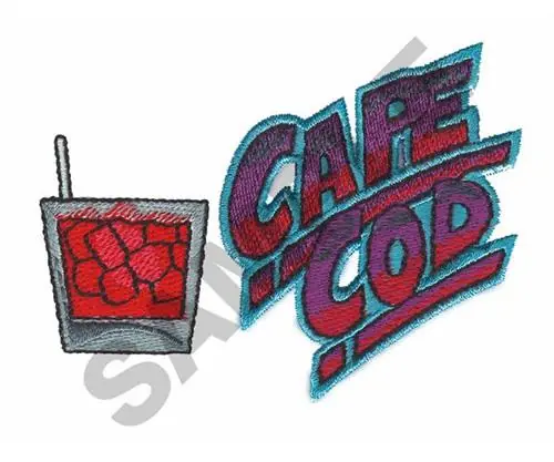 CAPE COD Embroidery Design Holiday Sale