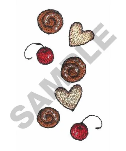 Wholesale SWEETS MONTAGE Embroidery Design