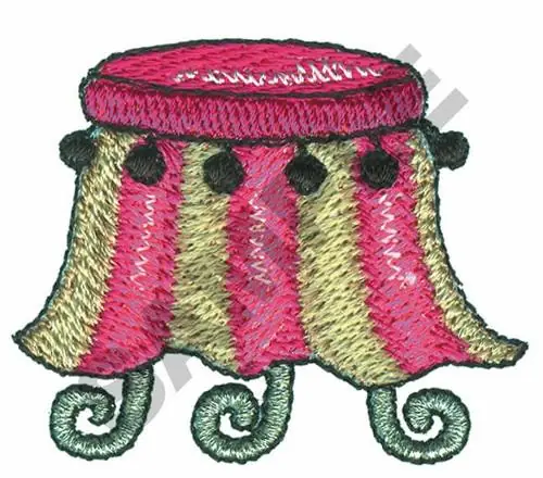 PARLOR TABLE Embroidery Design Big Sale