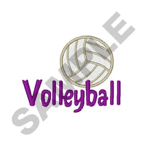 Hot Deal VOLLEYBALL Embroidery Design