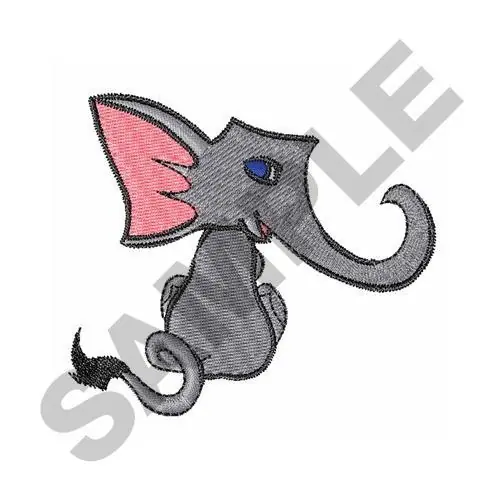 BABY ELEPHANT Embroidery Design Special Discount