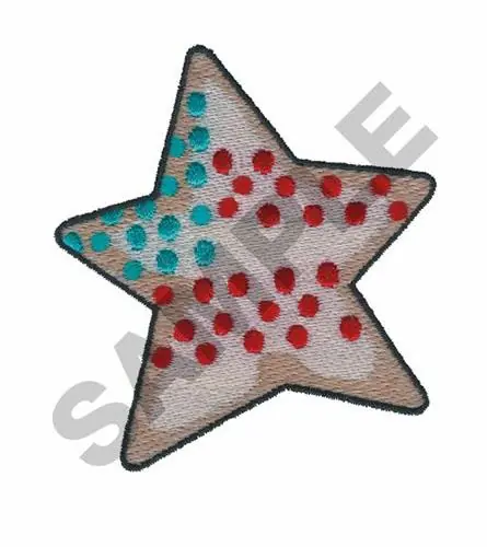 Luxury AMERICANA STAR Embroidery Design