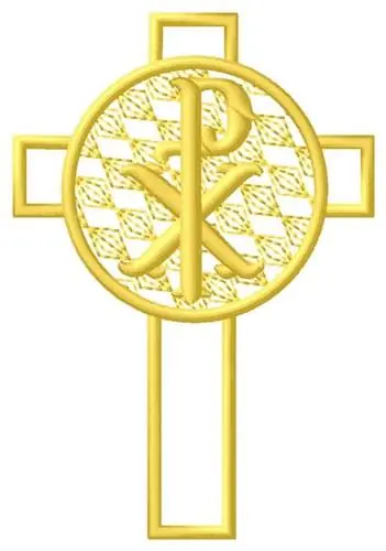 Limited Time Latin Cross Embroidery Design