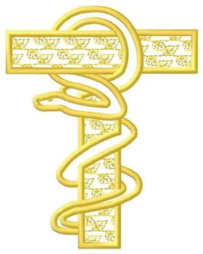 Last Chance Serpent Embroidery Design
