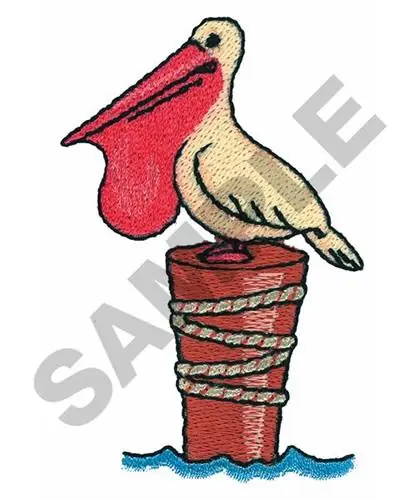 PELICAN Embroidery Design Last Chance