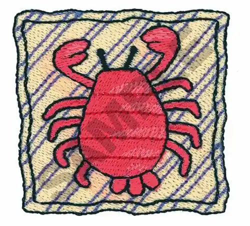 Mega Sale CRAB Embroidery Design