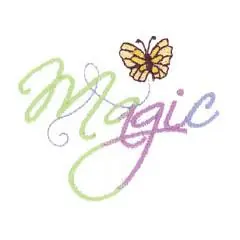 MYLAR MAGIC Embroidery Design New Release