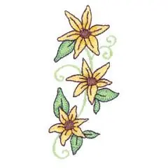 SUNFLOWERS Embroidery Design Top Pick