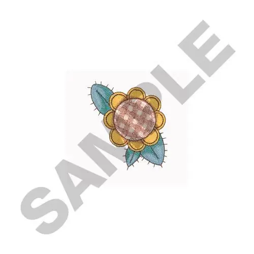 Shop Now SUNFLOWER APPLIQUE Embroidery Design