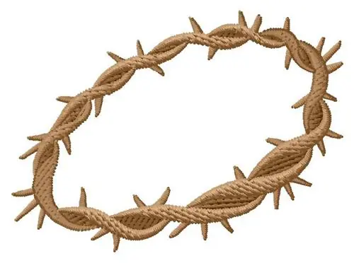 Fan Favorite Crown of Thorns Embroidery Design
