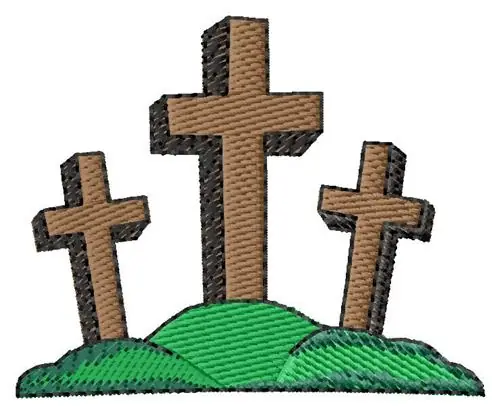 Buy Today Calvary Embroidery Design