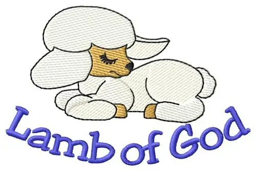 Lamb Of God Embroidery Design Save Now