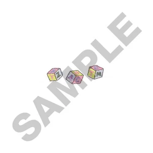 BABY BLOCKS Embroidery Design Time-Limited