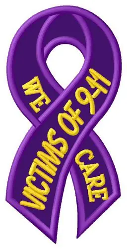 Victims of 9-11 Embroidery Design Free Delivery