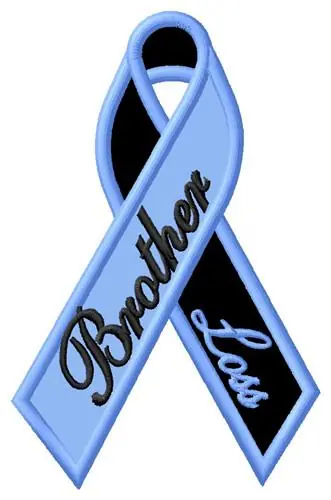 Brother Loss Embroidery Design Modern