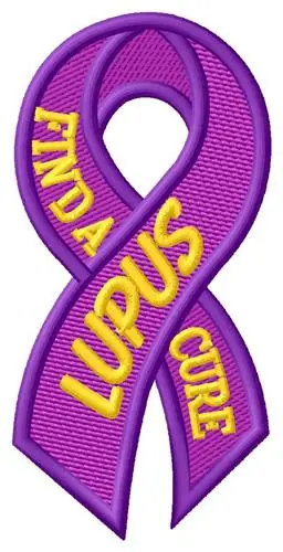 Free Shipping Lupus Embroidery Design