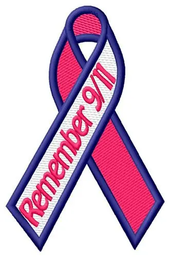 Original Remember 911 Embroidery Design