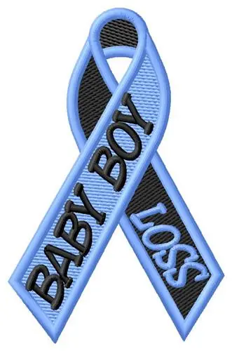 Grab Now Baby Boy Loss Embroidery Design