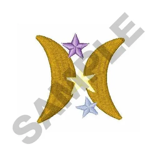 Special Discount Star Letter H Embroidery Design