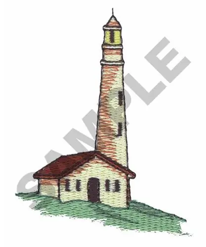 Original LIGHTHOUSE Embroidery Design