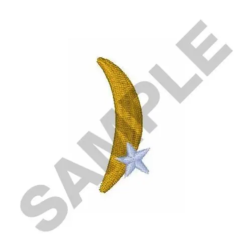Star Letter l Embroidery Design High Quality