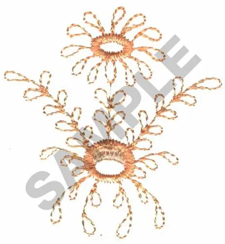 FLORAL MONOGRAM Embroidery Design Holiday Sale