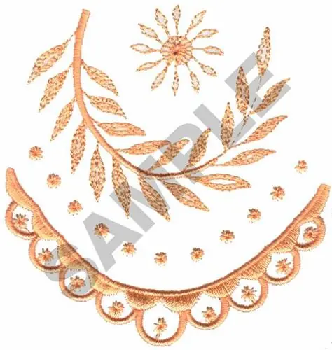 FLORAL MONOGRAM Embroidery Design New Arrival