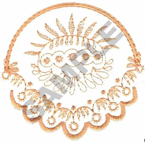 Same Day Shipping FLORAL MONOGRAM Embroidery Design