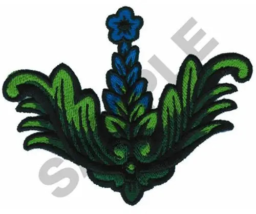 Viral TOLE FLOWER Embroidery Design