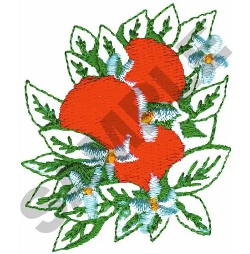 Holiday Sale ORANGES Embroidery Design