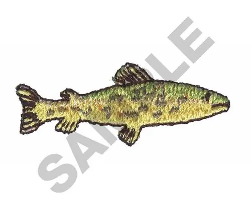 FISH Embroidery Design Instant Buy